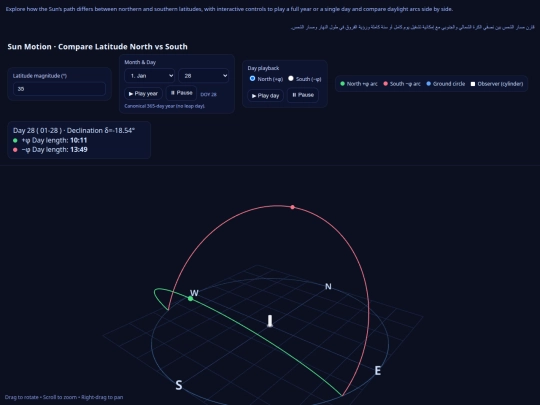 sunpath screenshot