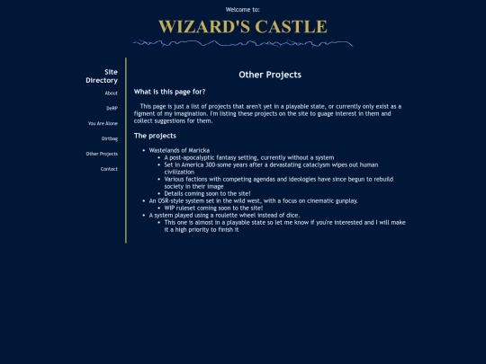 otherprojects screenshot