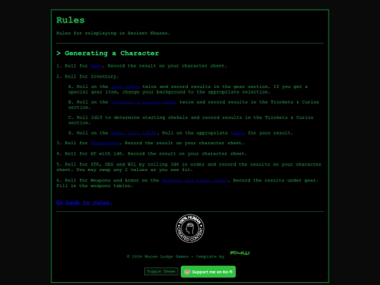 Character_Generation screenshot