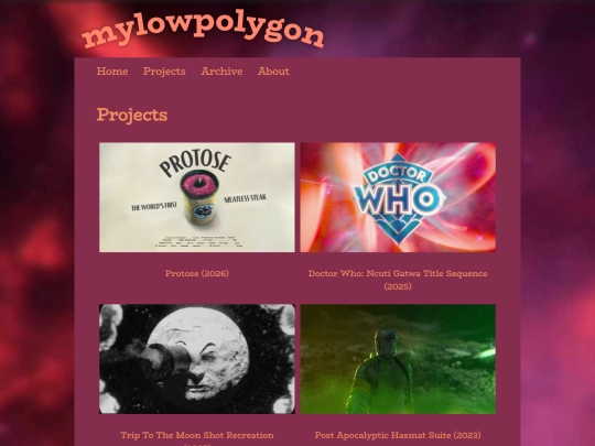 projects screenshot