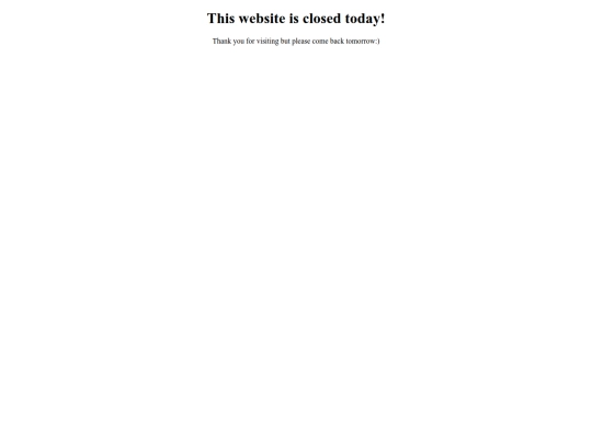 Closed screenshot