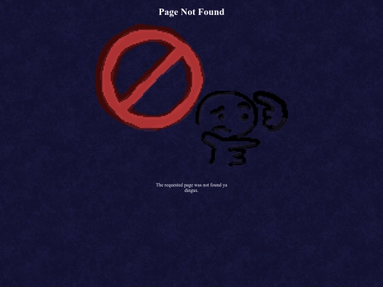 not_found screenshot