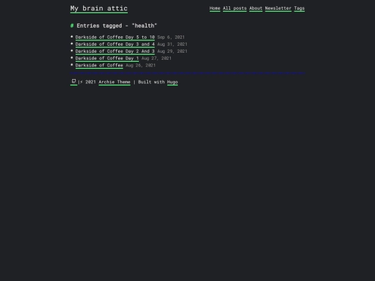 tags/health screenshot