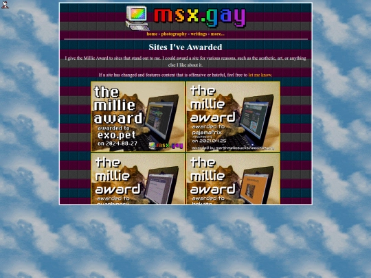 awards screenshot