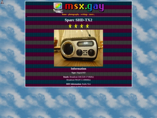 radio/collection/sparctx2 screenshot