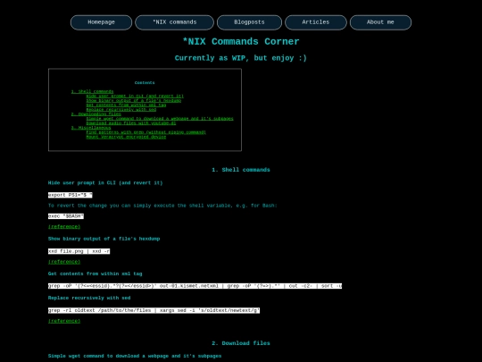 content/commands screenshot