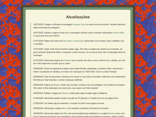 updatelog screenshot
