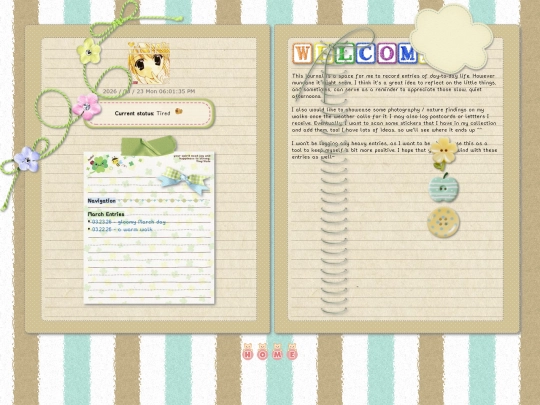 journal screenshot
