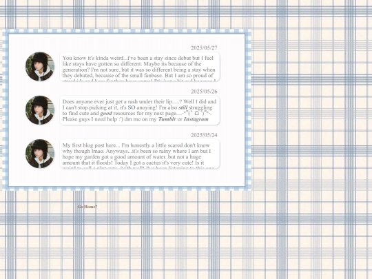 blog screenshot