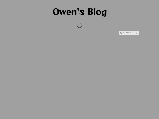 blog screenshot