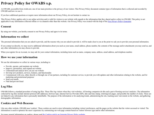 privacy screenshot