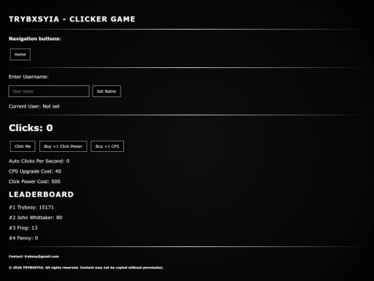 clicker-game screenshot
