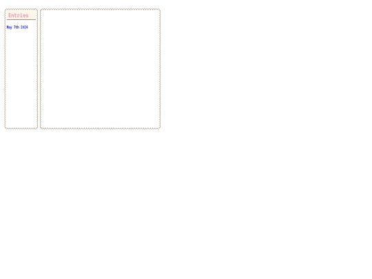 diary screenshot