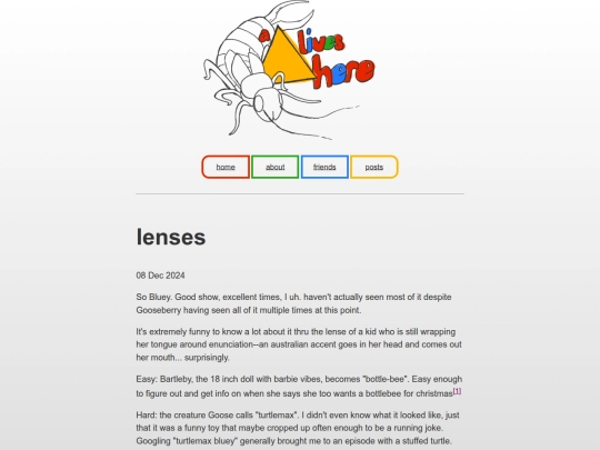 lenses screenshot