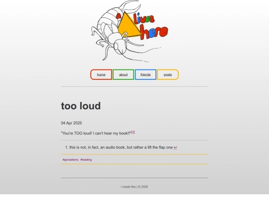too_loud screenshot