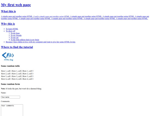 testing screenshot