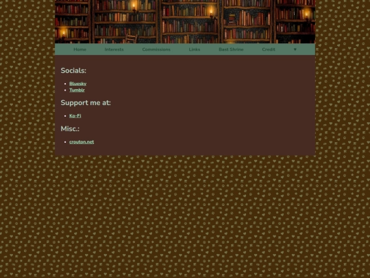 links screenshot