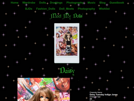 Dolls/BJD Pages/Daisy screenshot