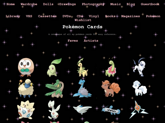 Pokemon/pokefavesmain screenshot