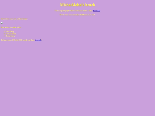 michaeljohn screenshot