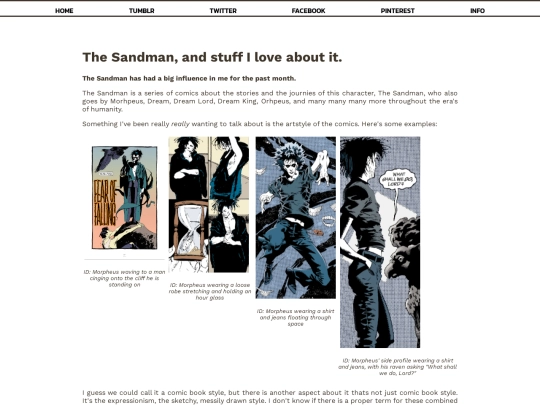 The Sandman, and stuff I love about it. screenshot