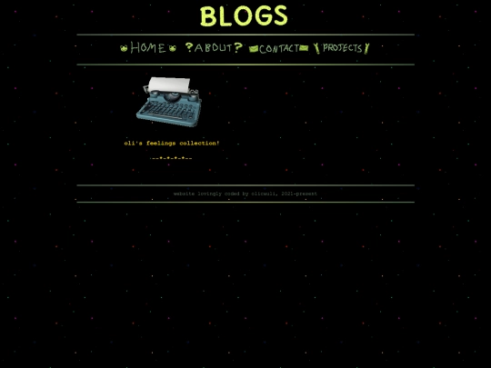 blogs screenshot