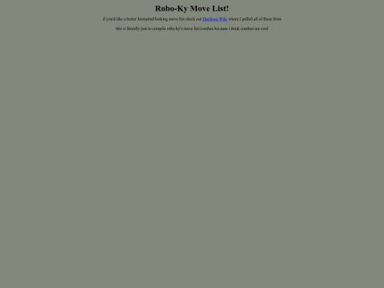 movelist screenshot