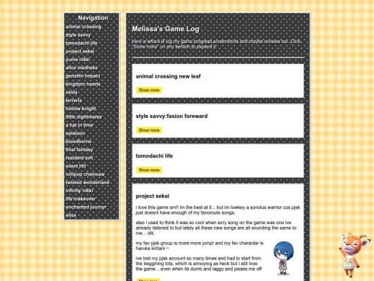 games screenshot