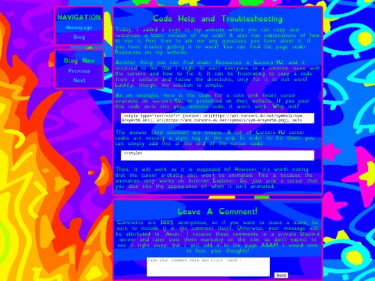 blog/code-help screenshot