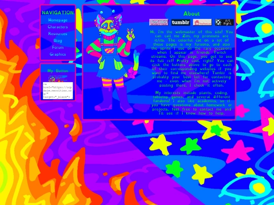 links screenshot