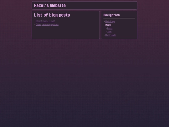 blog screenshot