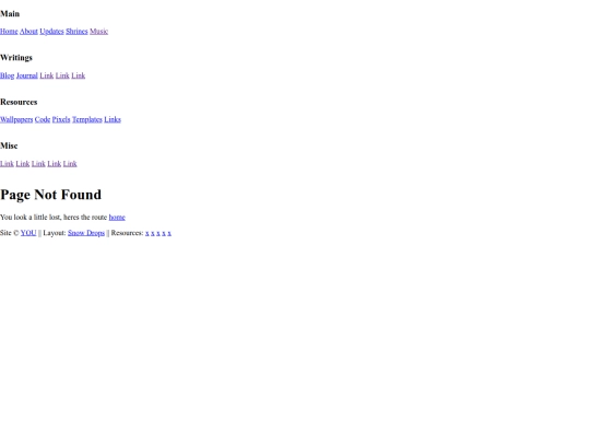 pages/not-found screenshot