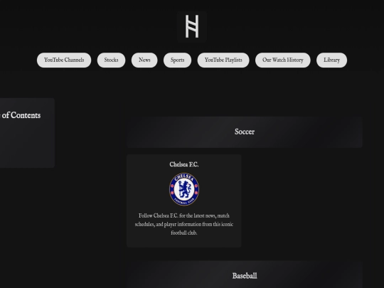Sports screenshot