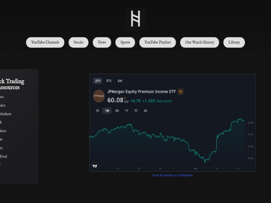 stocks screenshot