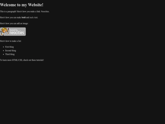 test screenshot