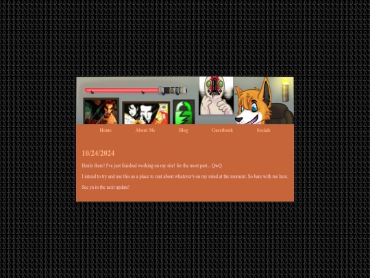 blog screenshot
