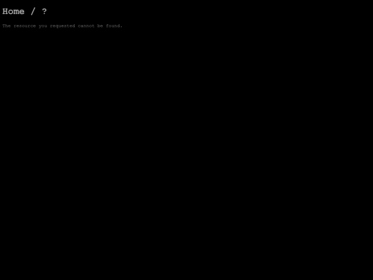 not_found screenshot