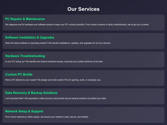Triangle PC/Service screenshot