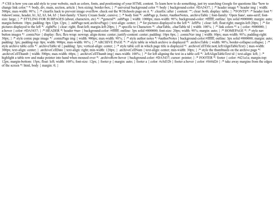 index screenshot