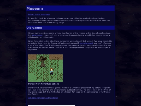 museum screenshot