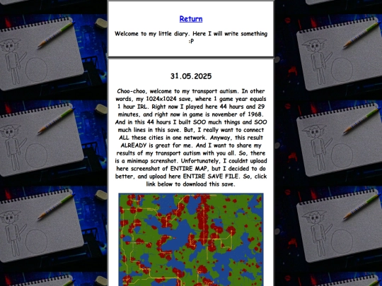 diary screenshot