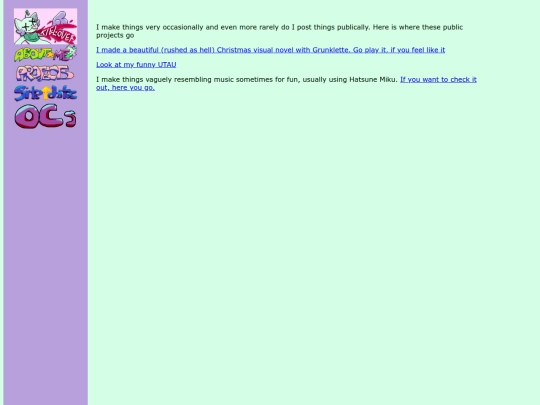 projects screenshot