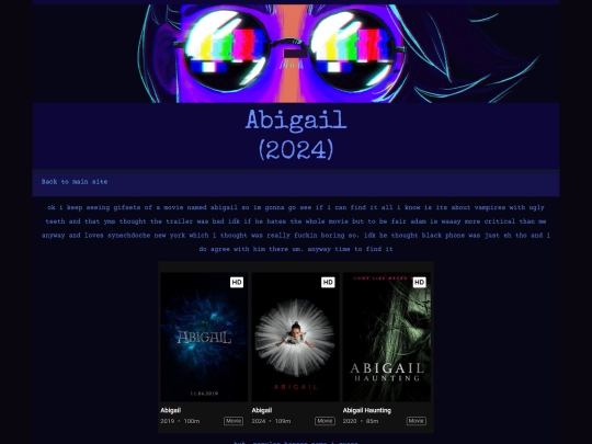 abigail screenshot