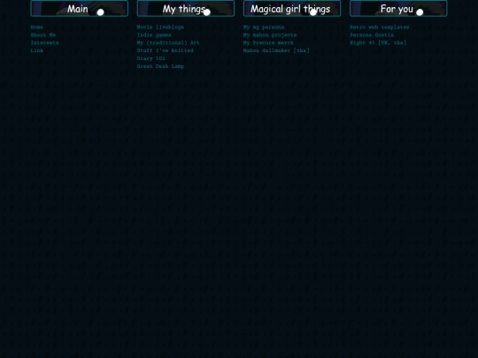 leftmenu screenshot