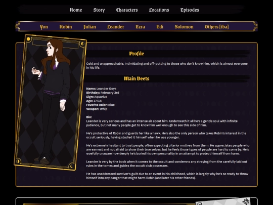 persona_goetia/profile_leander screenshot
