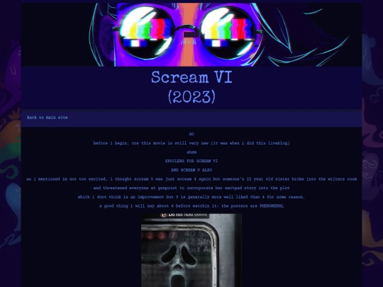scream6 screenshot