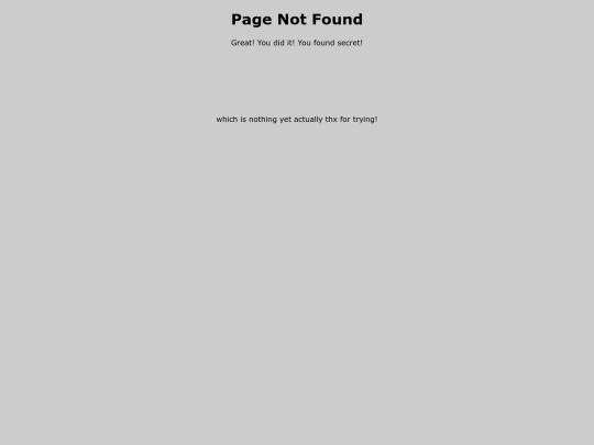 not_found screenshot