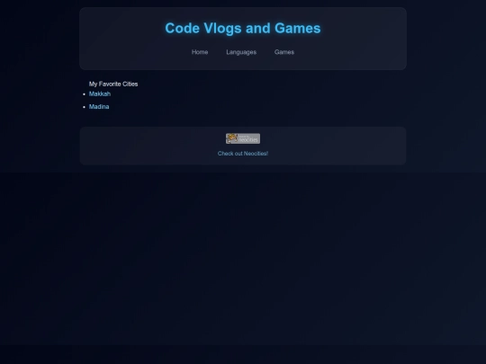 Cities screenshot