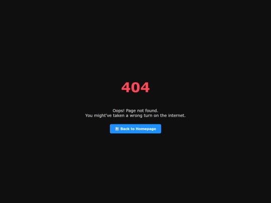 not_found screenshot
