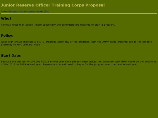 jrotc screenshot